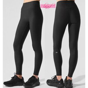 Alo Airlift High-Waist Sleek Leggings Black High-Rise Waist Waisted Tights Pants